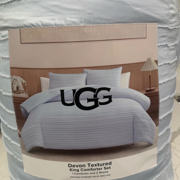 UGG Other - Ugg Devon Textured 3-Pc. Comforter Set, King - Current NWT
